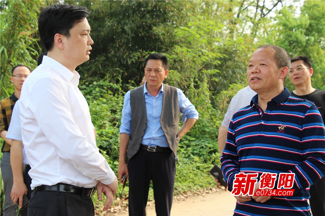 廖健赴白沙洲工业园调研重大产业项目建设情况 衡阳新闻资讯门户